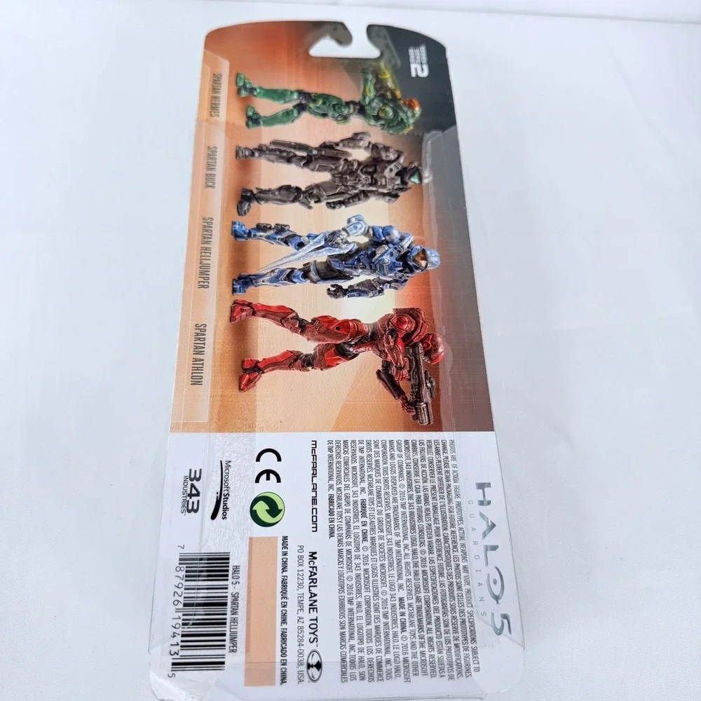 Halo 5 Spartan Helljumper McFarlane Toys Series 2 Action Figure Sealed